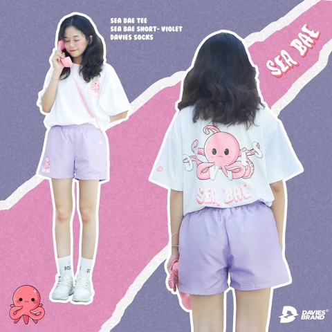 DSS Tee Sea Bae-White