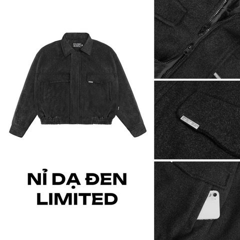 DSW Crop Bomber Jacket Classy