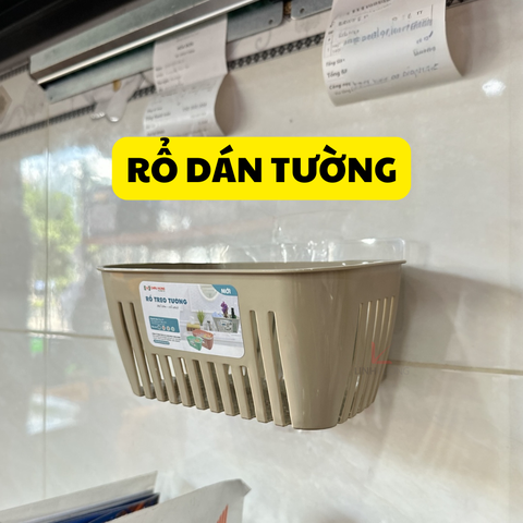 Rổ Nhựa Dán Tường