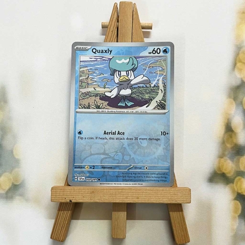 Thẻ hình Pokemon Quaxly 050/191 - Lá bài lẻ Surging Sparks Common Reverse Holo tiếng Anh chính hãng