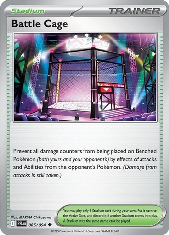 Thẻ hình Pokemon Battle Cage 085/094 - Lá bài lẻ Phantasmal Flames Uncommon tiếng Anh chính hãng