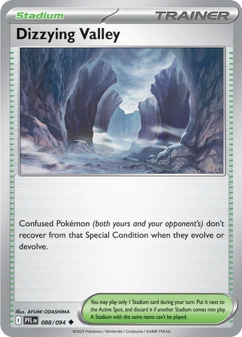 Thẻ hình Pokemon Dizzying Valley 088/094 - Lá bài lẻ Phantasmal Flames Uncommon tiếng Anh chính hãng