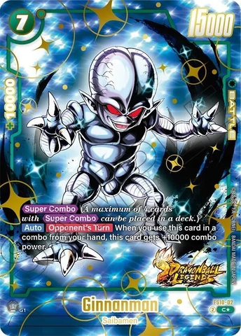 Thẻ hình Dragon Ball Ginnanaman FS10-02 Common Alternate Art - Lá bài lẻ Giblet FS10 tiếng Nhật chính hãng
