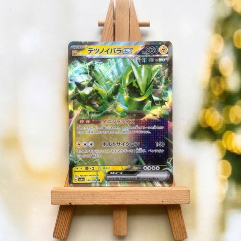 Thẻ hình Pokemon Iron Thorns ex RR 056/187 - Lá bài lẻ Terastal Festival ex SV8a tiếng Nhật chính hãng