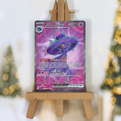 Thẻ hình Pokemon Mismagius ex 112/094 - Lá bài lẻ Phantasmal Flames Ultra Rare tiếng Anh chính hãng