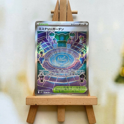 Thẻ hình Pokemon Mystery Garden SR 086/063 - Lá bài lẻ Mega Symphonia M1S tiếng Nhật chính hãng