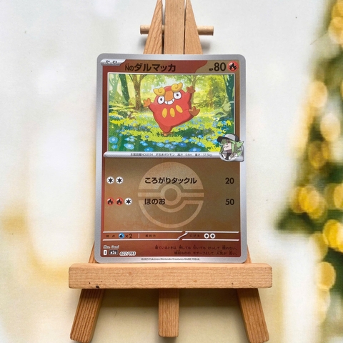 Thẻ hình Pokemon N's Darumaka 027/193 - Lá bài lẻ Mega Dream ex M2a Reverse Holo tiếng Nhật chính hãng