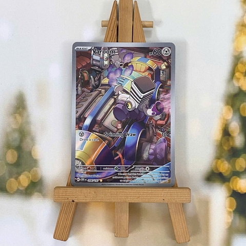 Thẻ hình Pokemon Varoom 206/197 - Lá bài lẻ Obsidian Flames Illustration Rare tiếng Anh chính hãng