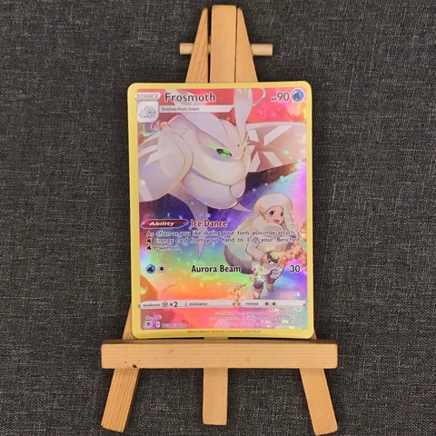 Thẻ hình Pokemon Frosmoth - TG04/TG30 - Lá bài lẻ Holo Rare tiếng Anh chính hãng
