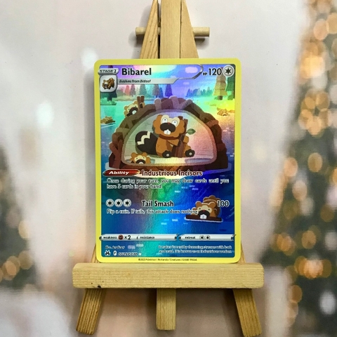 Thẻ hình Pokemon Bibarel GG25/GG70 - Lá bài lẻ Holo Rare tiếng Anh chính hãng