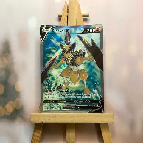 Thẻ hình Pokemon Kleavor V SWSH248 - Lá bài lẻ Sword & Shield Promo tiếng Anh chính hãng
