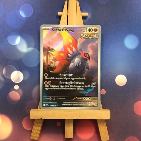Thẻ hình Pokemon Slither Wing 203/182 - Lá bài lẻ Paradox Rift Illustration Rare tiếng Anh chính hãng