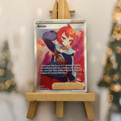 Thẻ hình Pokemon Arezu 189/196 - Lá bài lẻ Lost Origin Full Art Ultra Rare tiếng Anh chính hãng