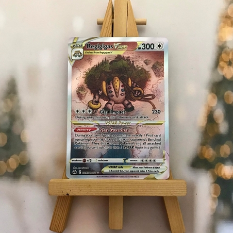 Thẻ hình Pokemon Regigigas VSTAR GG55/GG70 - Lá bài lẻ Ultra Rare tiếng Anh chính hãng