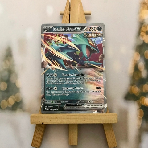 Thẻ hình Pokemon Roaring Moon ex SVP067 - Lá bài lẻ Promo tiếng Anh chính hãng