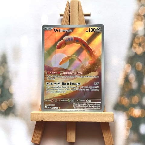 Thẻ hình Pokemon Orthworm 224/193 - Lá bài lẻ Scarlet & Violet: Paldea Evolved Illustration Rare tiếng Anh chính hãng