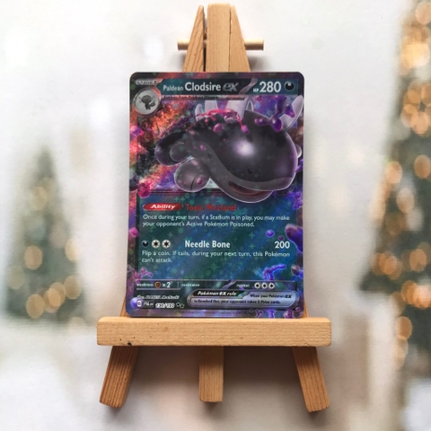 Thẻ hình Pokemon Paldean Clodsire ex 130/193 - Lá bài Scarlet & Violet: Paldea Evolved Ultra Rare tiếng Anh chính hãng