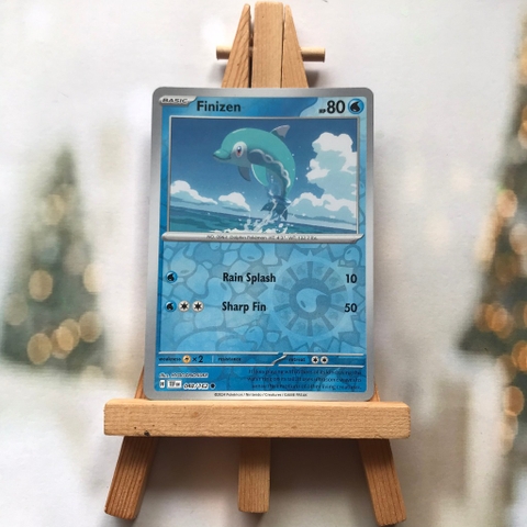 Thẻ hình Pokemon Finizen 048/162 - Lá bài lẻ Temporal Forces Common Reverse Holo tiếng Anh chính hãng