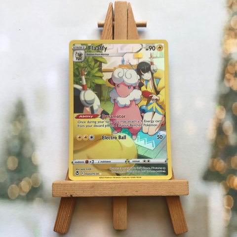 Thẻ hình Pokemon Flaaffy TG03/TG30 - Lá bài lẻ Holo Rare tiếng Anh chính hãng