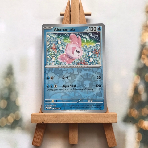 Thẻ hình Pokemon Alomomola 048/198 - Lá bài lẻ Scarlet & Violet Base Set Reverse Holo tiếng Anh chính hãng