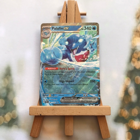 Thẻ hình Pokemon Palafin ex 061/167 - Lá bài Scarlet and Violet: Twilight Masquerade Ultra Rare tiếng Anh chính hãng