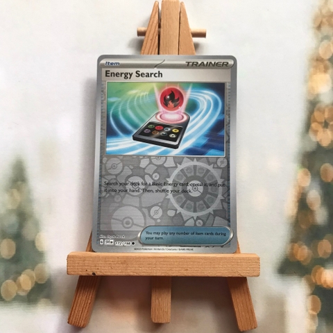 Thẻ hình Pokemon Energy Search 172/198 - Lá bài Scarlet & Violet Base Set Reverse Holo tiếng Anh chính hãng
