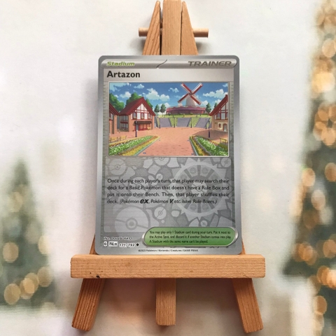 Thẻ hình Pokemon Artazon 171/193 - Lá bài Scarlet & Violet Paldea Evolved Uncommon Reverse Holo tiếng Anh chính hãng