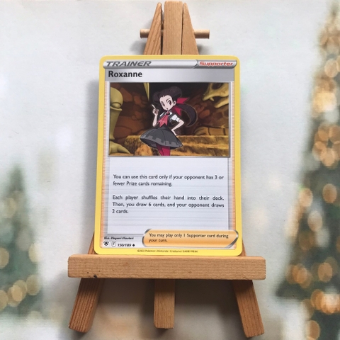 Thẻ hình Pokemon Roxanne 150/189 - Lá bài lẻ Astral Radiance Uncommon Reverse Holo tiếng Anh chính hãng