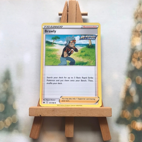 Thẻ hình Pokemon Brawly 131/198 - Lá bài lẻ Uncommon tiếng Anh chính hãng