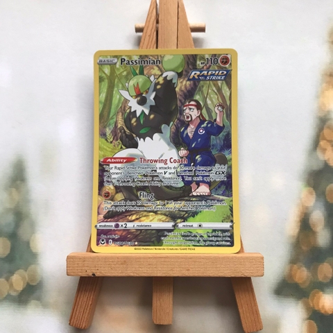 Thẻ hình Pokemon Passimian TG08/TG30 - Lá bài lẻ Holo Rare tiếng Anh chính hãng