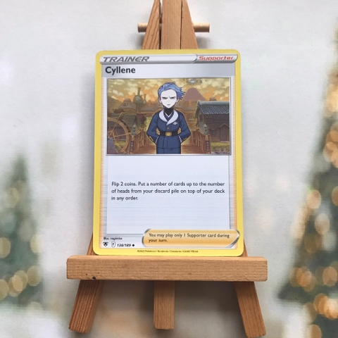 Thẻ hình Pokemon Cyllene 138/189 - Lá bài lẻ Astral Radiance Uncommon Reverse Holo tiếng Anh chính hãng