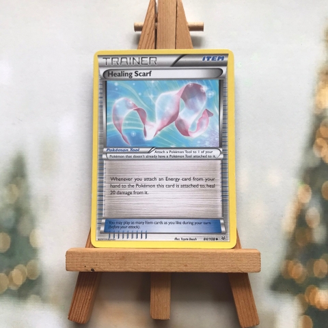 Thẻ hình Pokemon Healing Scarf 84/108 - Lá bài lẻ XY: Roaring Skies Uncommon tiếng Anh chính hãng