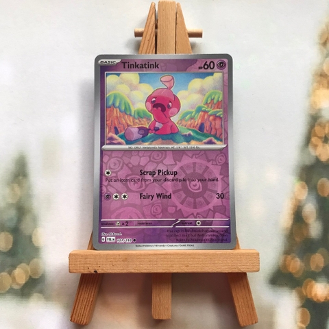 Thẻ hình Pokemon Tinkatink 101/193 - Lá bài lẻ Scarlet & Violet: Paldea Evolved Reverse Holo tiếng Anh chính hãng