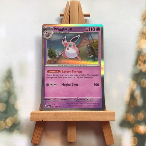 Thẻ hình Pokemon Wigglytuff 084/193 - Lá bài lẻ Scarlet & Violet: Paldea Evolved Holo Rare tiếng Anh chính hãng