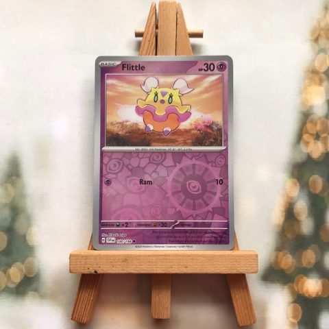 Thẻ hình Pokemon Flittle 100/198 - Lá bài lẻ Scarlet & Violet Base Set Common Reverse Holo tiếng Anh chính hãng