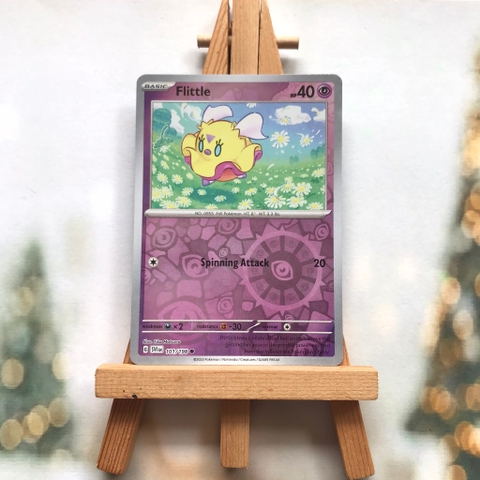 Thẻ hình Pokemon Flittle 101/198 - Lá bài lẻ Scarlet & Violet Base Set Common Reverse Holo tiếng Anh chính hãng
