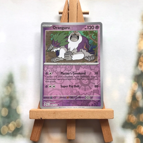 Thẻ hình Pokemon Oranguru 094/193 - Lá bài Scarlet & Violet: Paldea Evolved Uncommon Reverse Holo tiếng Anh chính hãng