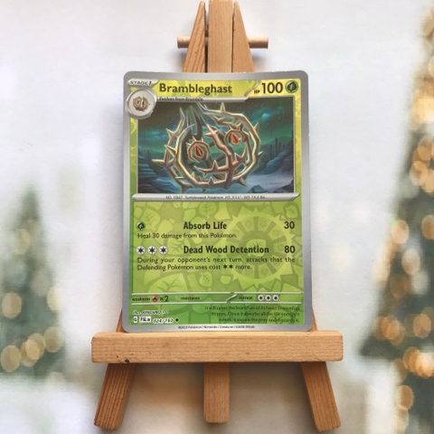 Thẻ hình Pokemon Brambleghast 024/193 - Lá bài Scarlet&Violet: Paldea Evolved Uncommon Reverse Holo tiếng Anh chính hãng