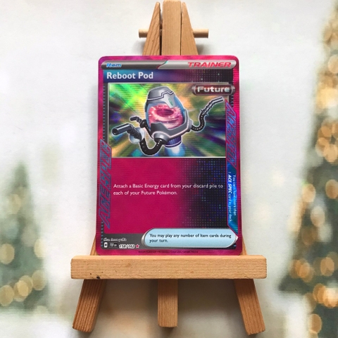 Thẻ hình Pokemon Reboot Pod 158/162 - Lá bài Scarlet & Violet: Temporal Forces Ace Rare tiếng Anh chính hãng