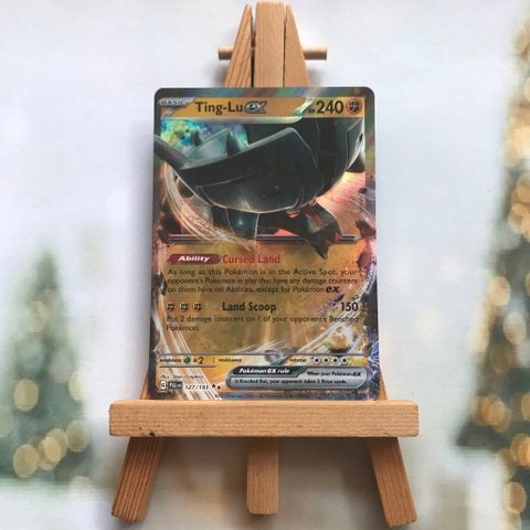 Thẻ hình Pokemon Ting-Lu ex 127/193 - Lá bài Scarlet & Violet: Paldea Evolved Ultra Rare tiếng Anh chính hãng
