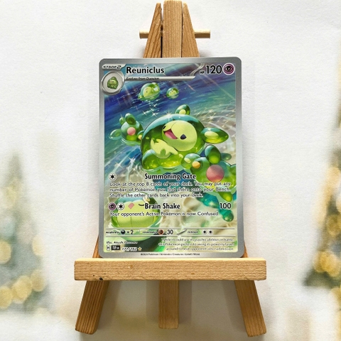 Thẻ hình Pokemon Reuniclus 171/162 - Lá bài lẻ Temporal Forces Illustration Rare tiếng Anh chính hãng