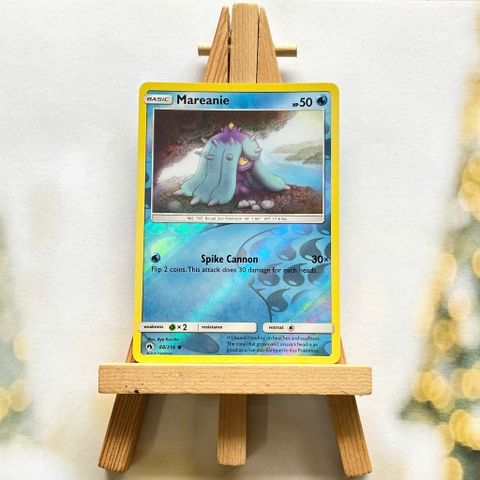 Thẻ hình Pokemon Mareanie 68/214 - Lá bài Sun & Moon: Lost Thunder Common Reverse Holo tiếng Anh chính hãng