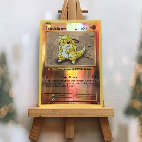 Thẻ hình Pokemon Sandshrew 54/108 - Lá bài lẻ XY: Evolutions Common Reverse Holo tiếng Anh chính hãng