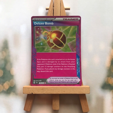 Thẻ hình Pokemon Deluxe 134/142 - Lá bài lẻ Stellar Crown Ace Rare tiếng Anh chính hãng