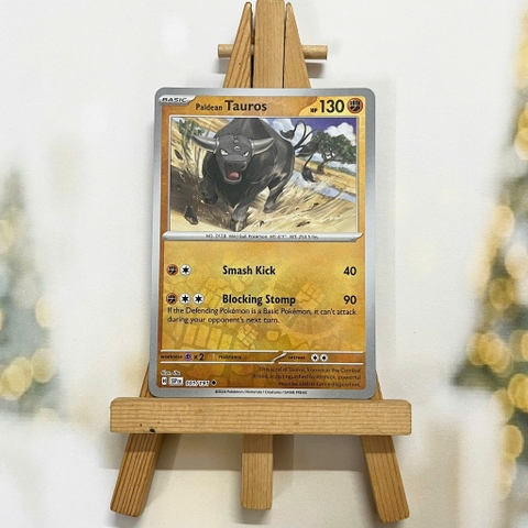 Thẻ hình Pokemon Paldean Tauros 101/191 - Lá bài lẻ Surging Sparks Uncommon Reverse Holo tiếng Anh chính hãng