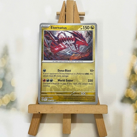 Thẻ hình Pokemon Eternatus 141/191 - Lá bài lẻ Surging Sparks Reverse Holo Rare tiếng Anh chính hãng