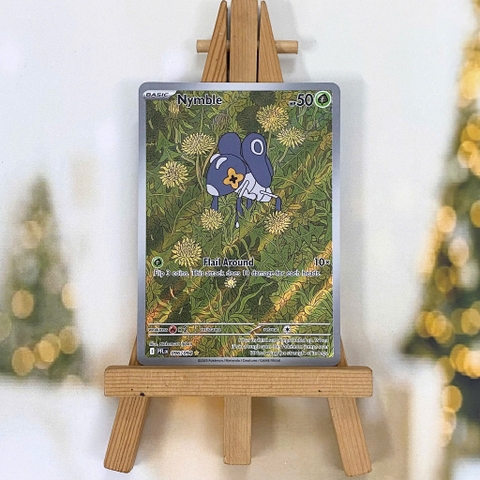 Thẻ hình Pokemon Nymble 096/094 - Lá bài lẻ Phantasmal Flames Illustration Rare tiếng Anh
