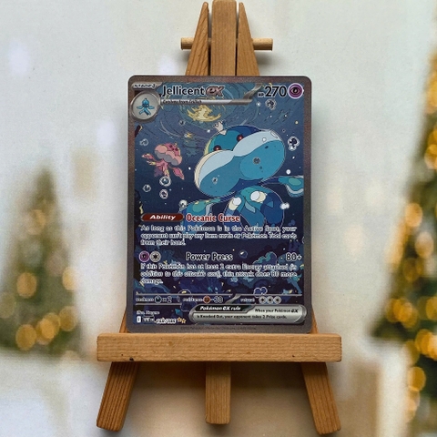 Thẻ hình Pokemon Jellicent ex 168/086 - Lá bài lẻ White Flare Special Illustration Rare tiếng Anh