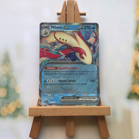 Thẻ hình Pokemon Milotic ex 042/191 - Lá bài lẻ Surging Sparks Ultra Rare tiếng Anh chính hãng