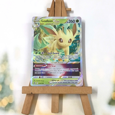 Thẻ hình Pokemon Leafeon VStar 014/159 - Lá bài lẻ Crown Zenith Ultra Rare tiếng Anh chính hãng